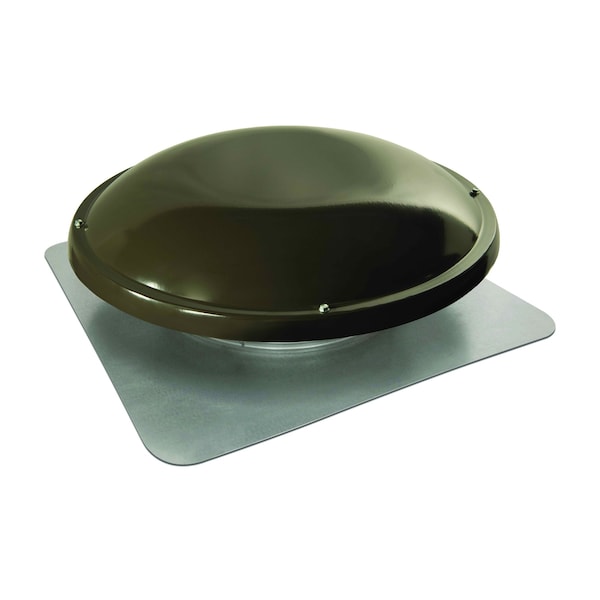 Gaf Master Flow 1500 CFM Weathered Wood Power Roof Mount Attic Fan ERV6WW - main